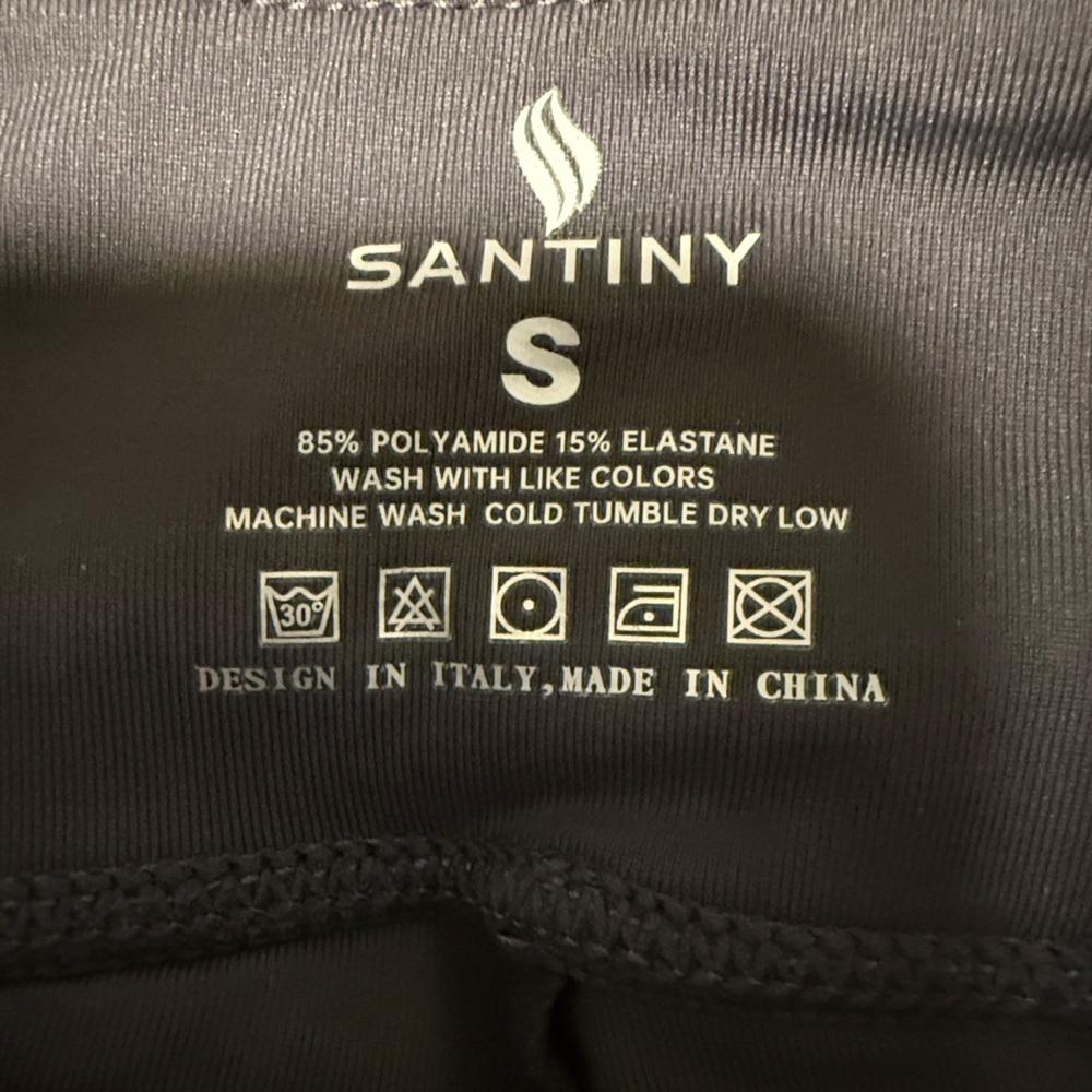 Santiny Black Activewear legging